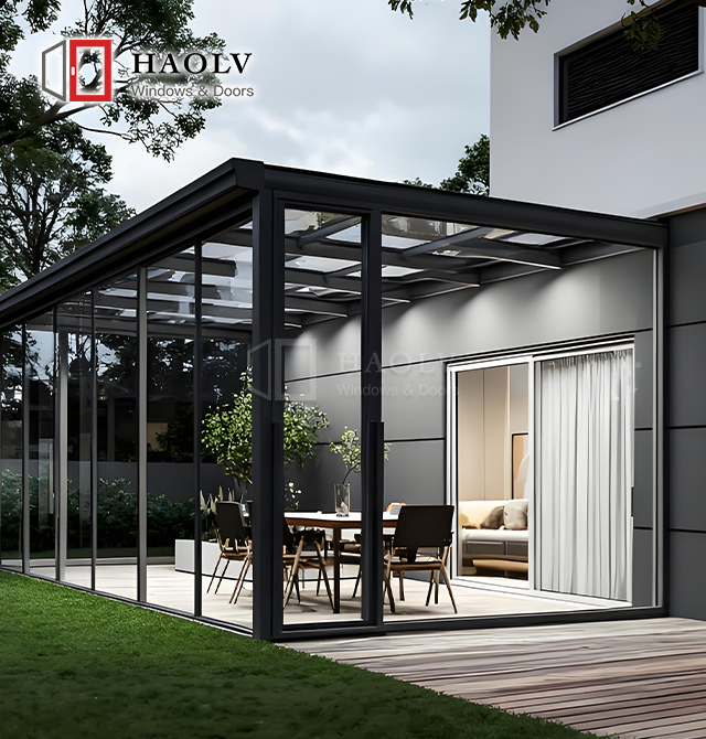 Modern Glass Sunroom Modern Glass Sunroom